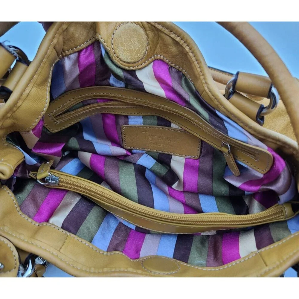 Tignanello yellow leather